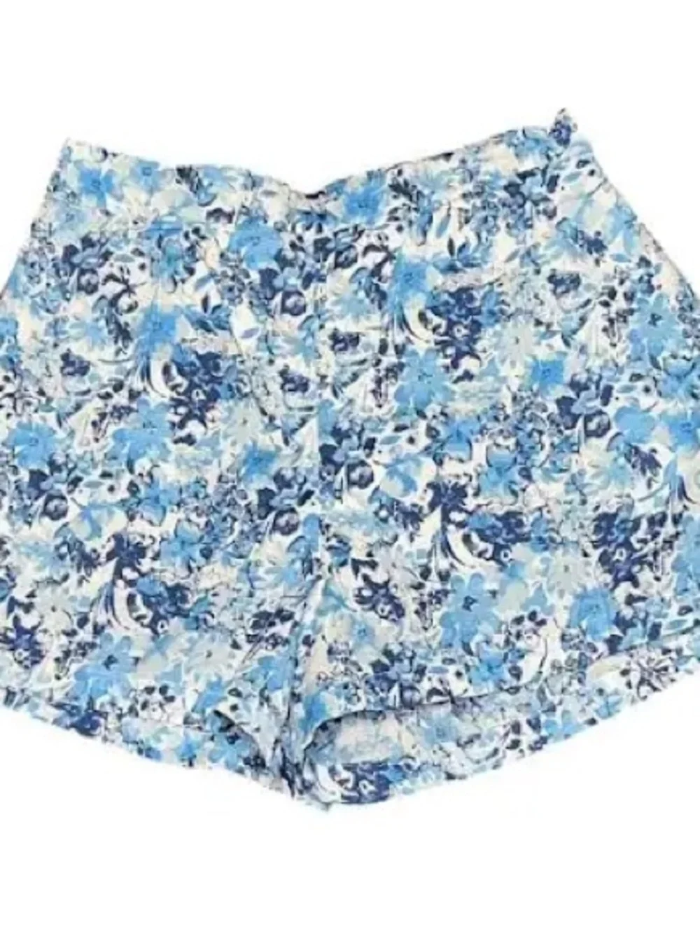 NWT Abercrombie & Fitch Blue Floral Shorts Size XS - Picture 2 of 9